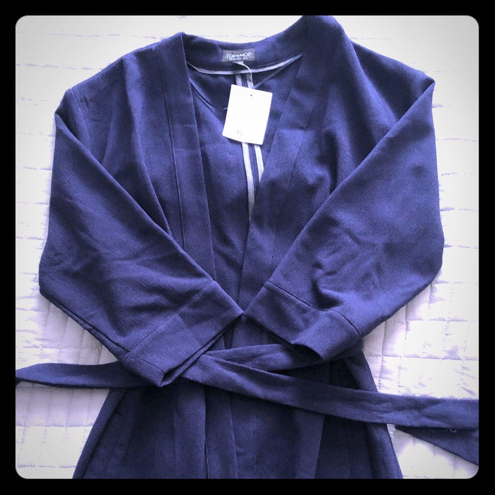 Topshop cardigan with belt